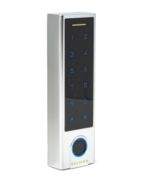 Gelikom CT1 MF Smart Home Türschloss mit Fingerabdruck, PIN & RFID(13,56MHz)